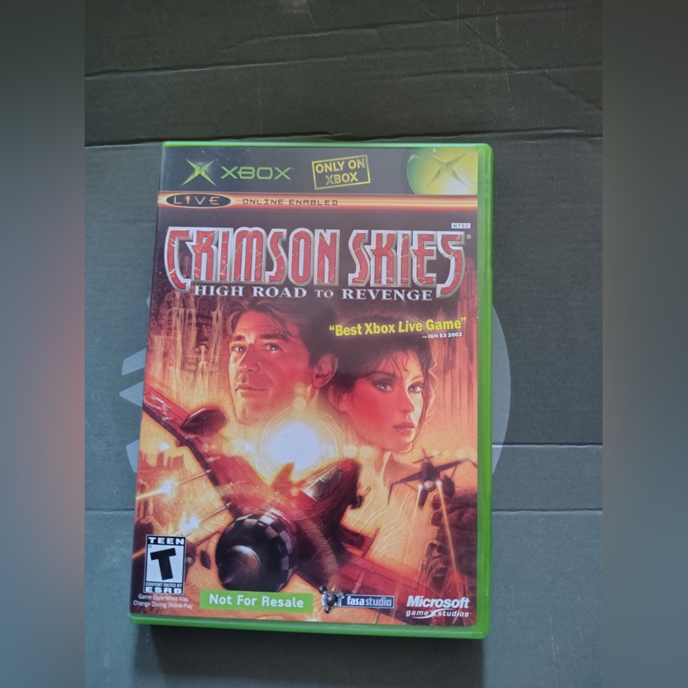 Crimson Skies: High Road to Revenge - Green Case